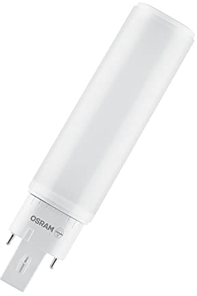 Osram DULUX D 13 LED-Lampe für G24D-1 Sockel, 5 Watt, 660 Lumen, Kaltweiß (4000K), rotierbar, Ersatz für herkömmliches 13W-Dulux Leuchtmittel