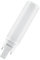 OSRAM Lampada DULUX D 13 LED per base G24D-1, 6 watt, 660 lumen, bianco freddo (4000K), ruotabile, sostituzione della lampada Dulux convenzionale da 13W