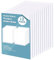 KAHEIGN 12Pcs Clear Acrylic Sheets, 25cm x 20cm Transparent Plexiglass Plastic Sheets Acrylic Board with Protective Film for Display Projects, Picture Frame, DIY Calligraphy Painting Craft