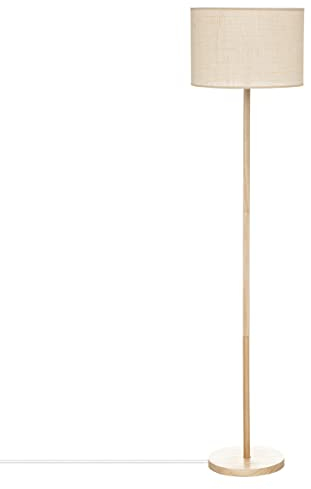 Atmosphera - Lampadaire Della - pin - H149-5 cm