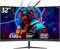 LXZ 32-inch Curved Gaming Monitor, 180hz Monitor, FHD 1080P, 1800R, VA Display, Eye Protection, DP/HDMI - Black