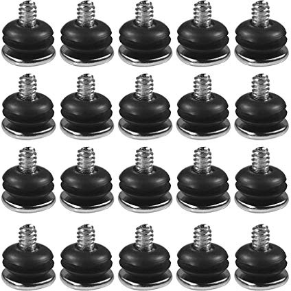 Buxuaaaa 20 st/set stötsäker skruvar + stötdämpning för 3,5 tum dator för fodral stötdämpning skruvset skruvdragare bitar handverktyg drivrutiner allt i bit multi bit allt in
