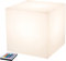 8 seasons design Shining Cube LED-Würfel (33cm) weiß, mit Farbwechsler (15 Farben), inkl. LED-Leuchtmittel, Leucht-Würfel für außen und innen, als Deko, Tisch oder Hocker