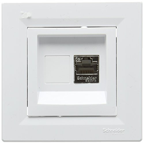 Schneider Electric SC5EPH5003121 Asfora Prise RJ45 encastrable complet