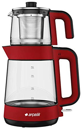 Arçelik CM 6964 K Resital Machine à thé en pin Rouge