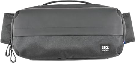 HORI Umhängetasche Adventure Pack (Schwarz) für Nintendo Switch 2 - Offiziell lizenziert von Nintendo