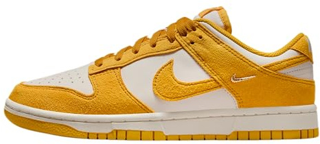 Nike Femme WMNS Dunk Low Basket, Pale Ivory Dark Sulfur Sail, 38.5 EU