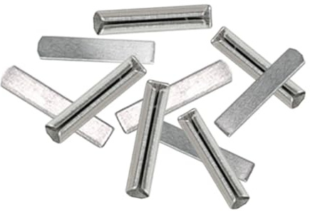 harayaa 10 Pièces Raccords de Rail Modèle Train Connecteurs de Voie Assemblage Fer Métal pour Projets Scénarios Modélisation Convient à Passionnés de Trains C, échelle Ho