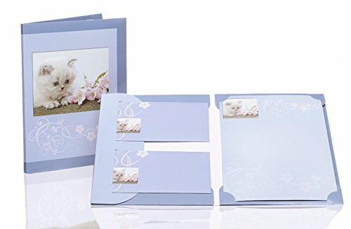 Rössler 1170987000 Kitten Writing Set | Writing set with motif paper and envelopes for children's letters, invitations and creative messages