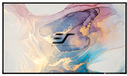ELITE SCREENS Pantalla de Marco para proyección de Ultra Corto Alcance Aeon Edge Free CLR 266 x 149 cm, 16:9 Formato 120 Pulgadas, AR120H-CLR