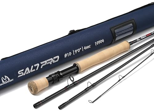 Maxcatch Saltwater Fly Fishing Rod 9ft 8/9/10wt Graphite IM10 Fast Action (9ft 11wt)
