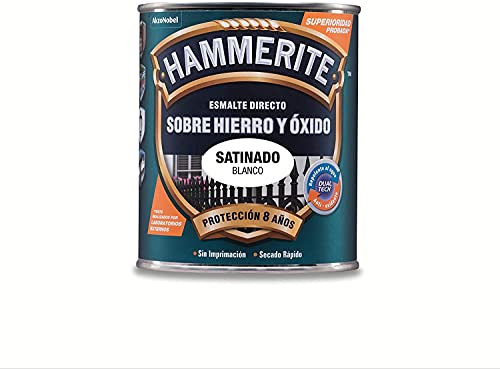 BRUGUER HAMMERITE Esmalte Liso Satinado Blanco 250 ML