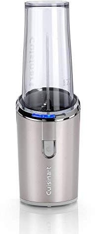 Cuisinart Cordless Blender - 16oz Bottle - Portable Smoothie Blender, Ice Crusher - USB Rechargeable Portable Blender - BPA Free Tritan Mixing Cup with Lid Included