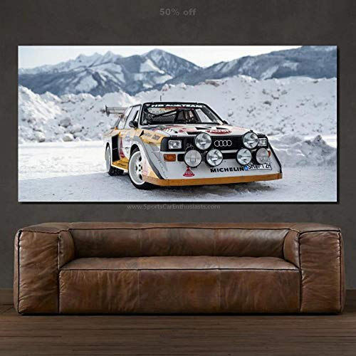 104Tdfc 1 Teile Bild Auf Leinwand Leinwandbilder Audcar S1 ​​Quattro Wandkunst Tapete Dekorative Wandbild Für Wohnzimmer Home Decor Geschenk