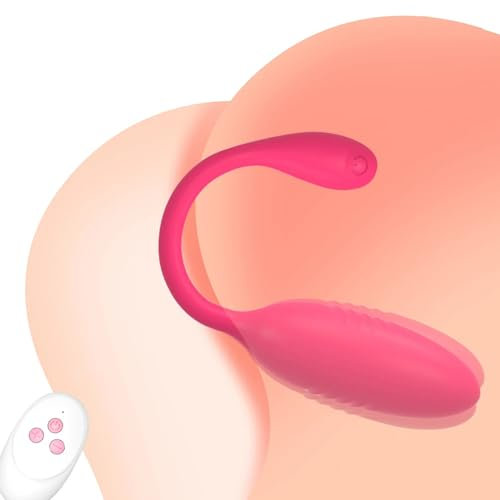 ChicLSQ Mini Vibrator Ei mit Fernbedienung Sex Toys Leise und Stark 10 Vibrationsmodi für Sie G Punkt und Klitoris Stimulation Tragbar Bullet Vibratoren Sexspielzeug für Frauen Paare Pleasure Tools