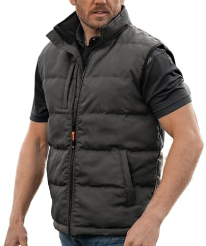 Xpert Gilet imbottito da lavoro, Grigio, XXX-Large
