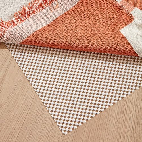 HDCRYSTALGIFTS Non Slip Rug Underlay 150 x 250 CM Extra Thick Anti Slip Carpet Matting Roll Gripper for Area Rugs and Hardwood Floors,Laminate Floor