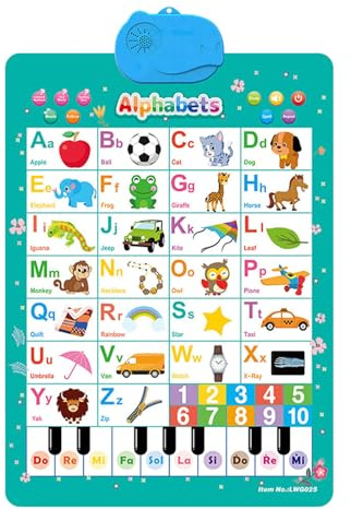 Tablero Fonético De La Pared De Sonido - Componente De Lectura Audítica En Inglés, Ayuda Visual De Sonido Vibrante, Recurso De Idioma Alimentado Por Batería, Suplemento Del Programa De Aprendizaje Con