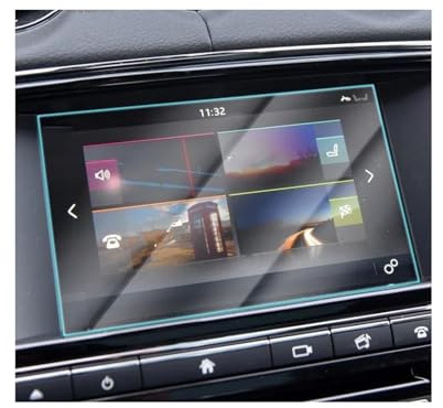 Bil För Jaguar XJ 2012-2016 8-tums Bilinteriör Navigationsskärm Härdat Glas Skyddsfilm