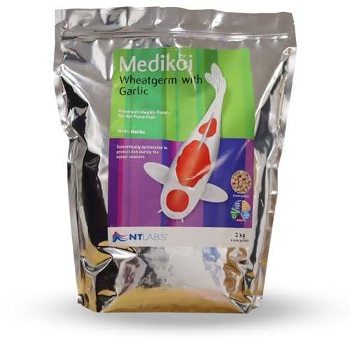 NT Labs Medikoi Wheatgerm Garlic Adult 6mm Pond Pellets (3kg)