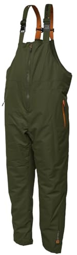 Prologic Litepro Thermo Bib and Brace Olive Green - Angelhose, Größe:L