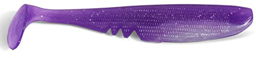 Iron Claw Moby Softbaits - Racker Shad - 12,5 cm - 14 Farben - mit Haken - UV Material - 100% ungiftig - Made in Germany - Renke Maränen
