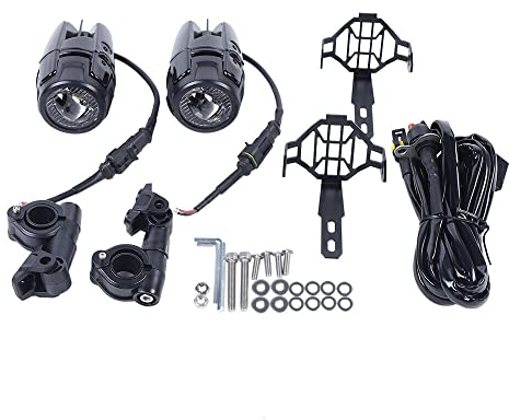 Motorrad-Nebelscheinwerfer, Nebelscheinwerfer, Motorrad-Scheinwerfer, LED-Zusatzscheinwerfer, Fahrlicht, Kompatibel mit BMW R1200GS F800GS Fahrlicht.