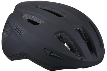 BBB Cycling Casco Bicicletta MTB Bici da Strada Donna e Uomo con Visiera Sfoderabile Condor 2.0 BHE-173 Nero Opaco Taglia M (52-58cm)