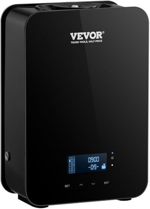 VEVOR Difusor de Aroma HVAC actualizado, máquina de Aire Inteligente para el hogar, 180 ml con tecnología de Aire frío, difusor de Aceite Esencial sin Agua, Cubre hasta 2000 pies Cuadrados para Sala