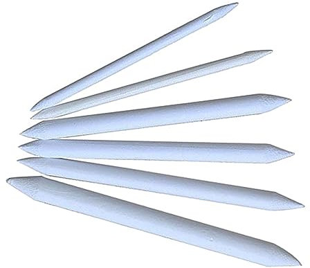 SEWACC Hochwertige Papierwischer und Tortillons 18-teiliges Set Zum Verwischen Von Pastell Kohle und Graphit