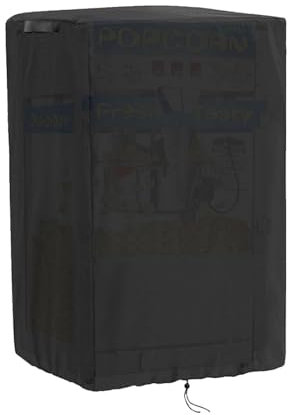 Couverture de chariot de fabricant de pop-corn, couverture de chariot à popcorn - Housse de poussière de machine à popcorn imperméable | 420d Oxford, pièces de défilement