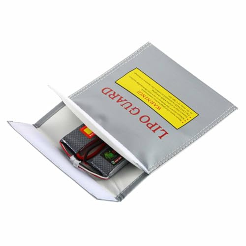 Bolsa ignífuga para documentos, bolsa de batería de fibra de litio-Po, bolsa de seguridad para proteger objetos de valor, documentos, dinero, joyas, almacenamiento de carga, 7 x 9 pulgadas