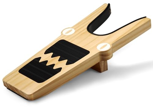 Wooden Boot Jack - Extra Wide Boot Puller Remover For Men,Woman, Elderly, Handicap and Disabled, Ideal for Cowboy Boots, Work Boots & Shoes, One Size Fits All