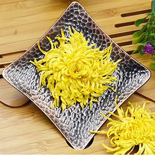 Gold Wire Huang Ju Una Gran Infusión De Flores Orgánicas Refrescante Aroma Té De Flore Tee Crudo Que Nutre El Hígado Bebida Verde Que Mejora La Vista TDe Flores Y Frutas Preparado En Frío (1pc)