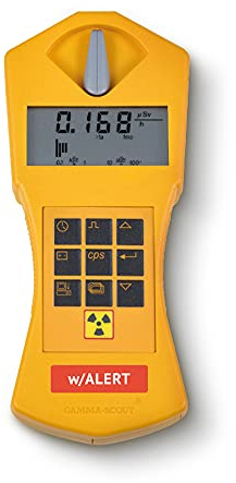 GAMMA-SCOUT Alert | Contatore Geiger per la radioattività, segnale acustico di allarme, uso come dosimetro personale, interfaccia USB e software di analisi dei dati