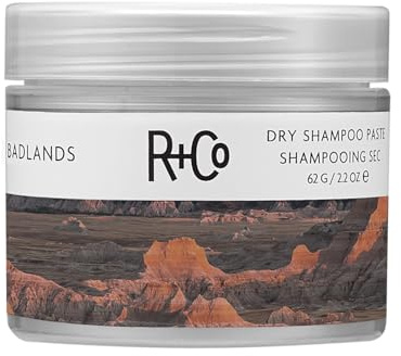 R+Co Badlands Dry Shampoo Paste | Part Dry Shampoo, Part Styling Paste | Adds Texture, Absorbs Oil, Matte Finish | 2.2 oz