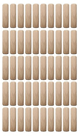 Holzdübel Riffeldübel Holzverbinder 8x50mm 50 Stück (0006)