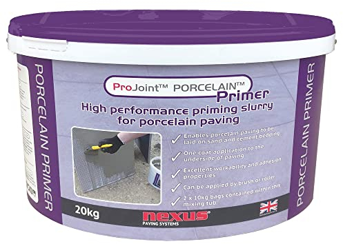 Nexus ProJoint Porcelain Paving Primer | High Performance Priming Slurry, Excellent Workability | Suitable for Internal and External Use - 20kg