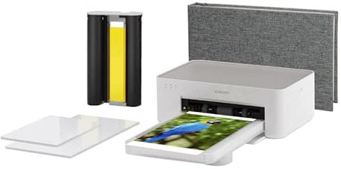 Xiaomi Instant Photo Printer 1S Set WiFi-Fotodrucker, 3 oder 6 Zoll Bilder, HD-Drucke, automatische Laminierung