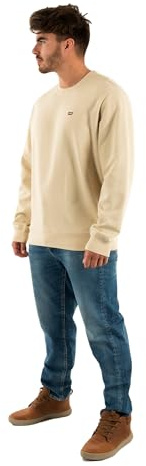 Levi's The Original Hm Crew Fog French Terry, Dimma, L