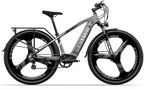 Speedy Vélo électrique adulte, 29'' VTT électrique homme femme, batterie lithium 48v 15Ah, moteur 250W 25km/h, autonomie 100-120km, frein à disque hydraulique,7 vitesses,E-Mountainbike (Pouces, 29)