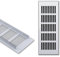 Lüftungsgitter Aluminium,Heizkörper Lüftungsgitter,80mm x 300mm Belüftungsgitter Rechteckig,Türlüftungsgitter Korrosionsschutz für Schuhschrank,Bad,Küche,Wohnzimmer