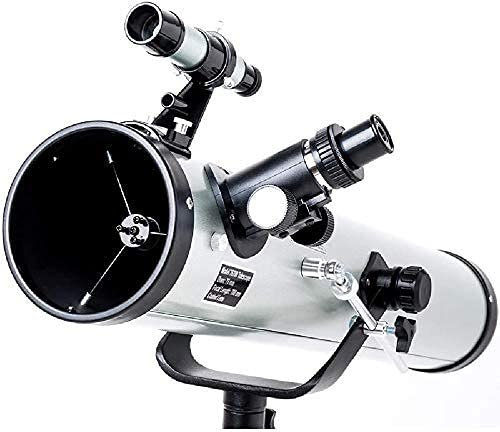 Telescope Astronomisches Teleskop, hochauflösendes Einsteigerteleskop, 525-fache Vergrößerung, 114 mm großer Durchmesser, ausgestattet mit ultraleichtem Stativ Telescope