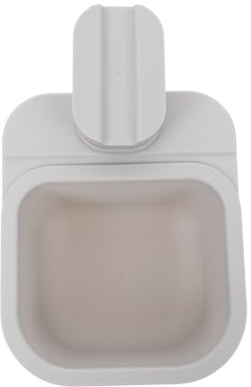 Angoily Caja de Almacenamiento Giratoria Práctica para Escritorio con Clip Cubo de Basura Compacto y Multifuncional para Hogar Oficina Dormitorio Diseño Moderno Gris