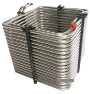 HYRTEFBN Tubo de Bobina Enfriador de Cerveza 304 Tubo de Vino Acero Inoxidable del Material 8m m, enfriamiento bidireccional for la Caja aislada Cerveza