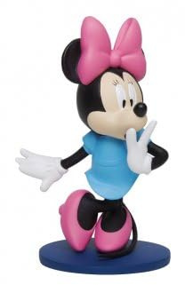 Coffret Figurine pour Minnie 12,5 cm - Personnages Bande dessinée - Set Jouet Collector Enfant + Carte Tigre - Adulte