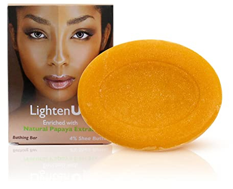 LightenUp PLUS Papaya Bathing Bar 100g