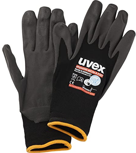 Uvex Phynomic AirLite A ESD Arbeitshandschuhe - 10 Paar Montagehandschuhe 11/XXL