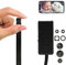WIWACAM MW5L WLAN-Kamera 4K Ultra HD, Bewegungserkennung, Überwachungskammera-Innen, microSD-Karte Steckplatz, Alarm auf Handy, E-Mail-Alarm, Akku