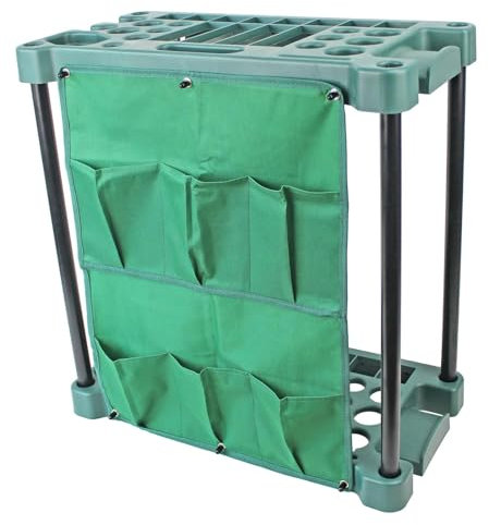F Fityle Porta Attrezzi da Giardino Porta Attrezzi da Garage Porta Attrezzi da Giardino per capannone da Giardino Rastrello da Esterno per Scopa con Manico